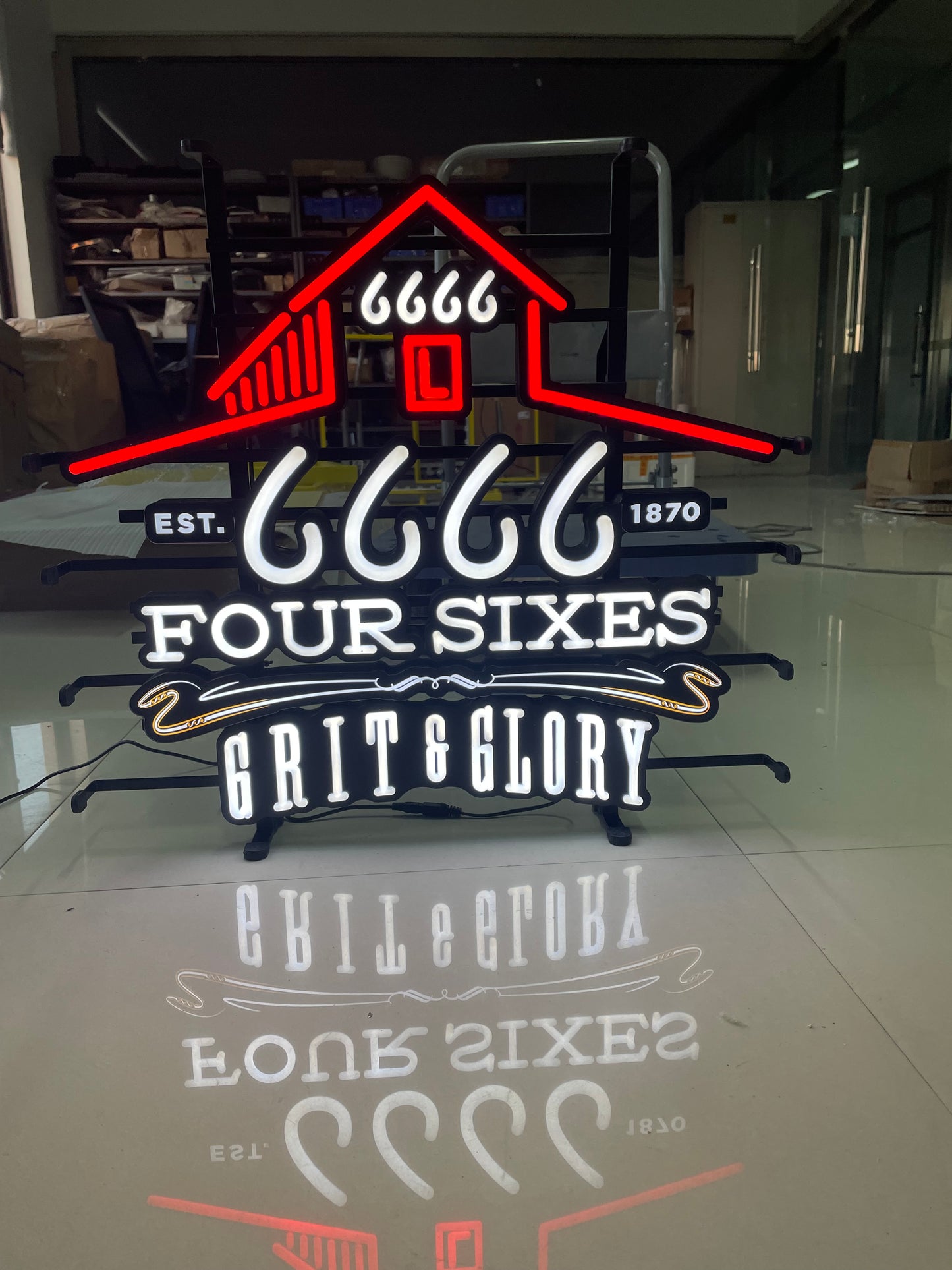 Grit & Glory Neon Sign