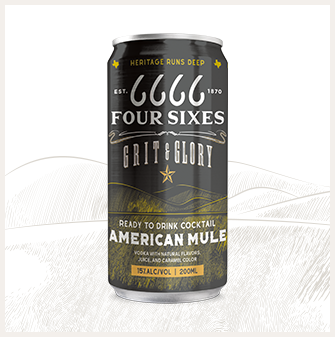 6666 American Mule Mixed Cocktail
