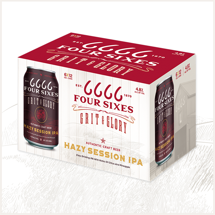 6666 Hazy Session IPA Craft Beer