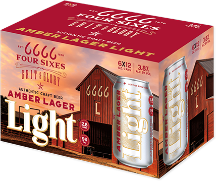 6666 Amber Lager Light Beer