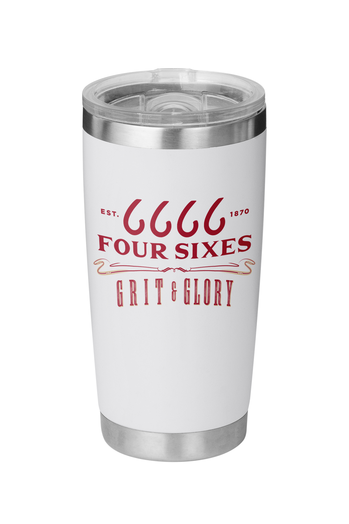 Grit & Glory Tumbler, Stainless Steel, 20oz - 12pcs