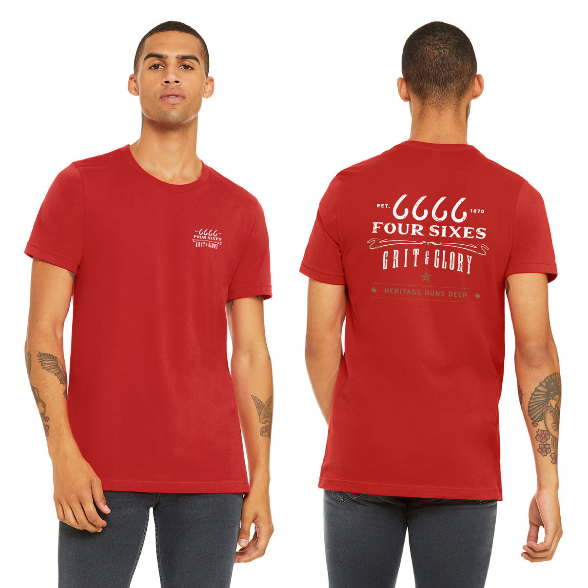 Four Sixes Grit & Glory T-Shirts Wholesale Merchandise - 6666gritandglory Four Sixes Grit & Glory T-Shirts Wholesale Merchandise - 6666gritandglory