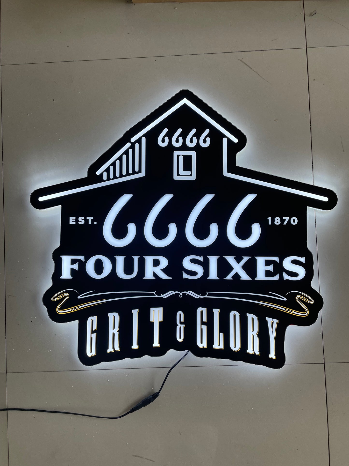 Grit & Glory LED Sign
