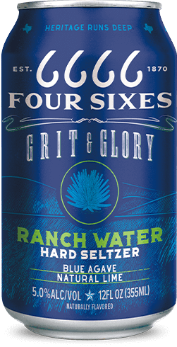 Four Sixes Grit & Glory Ranch Water - 6666gritandglory