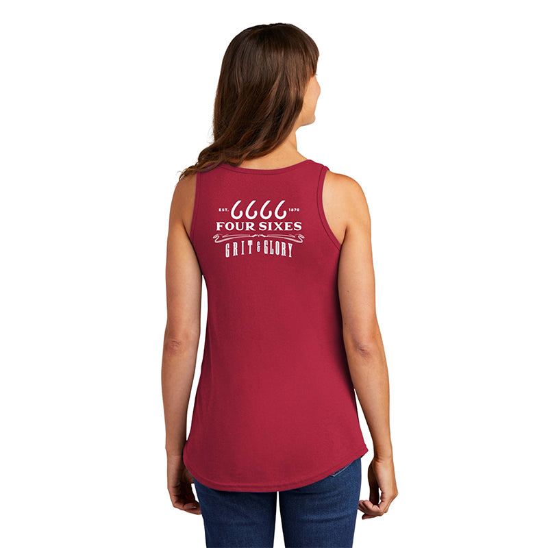 Womens Tank Top - Red