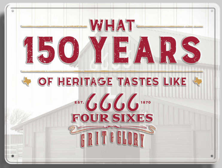 150 Years of Heritage Metal Sign